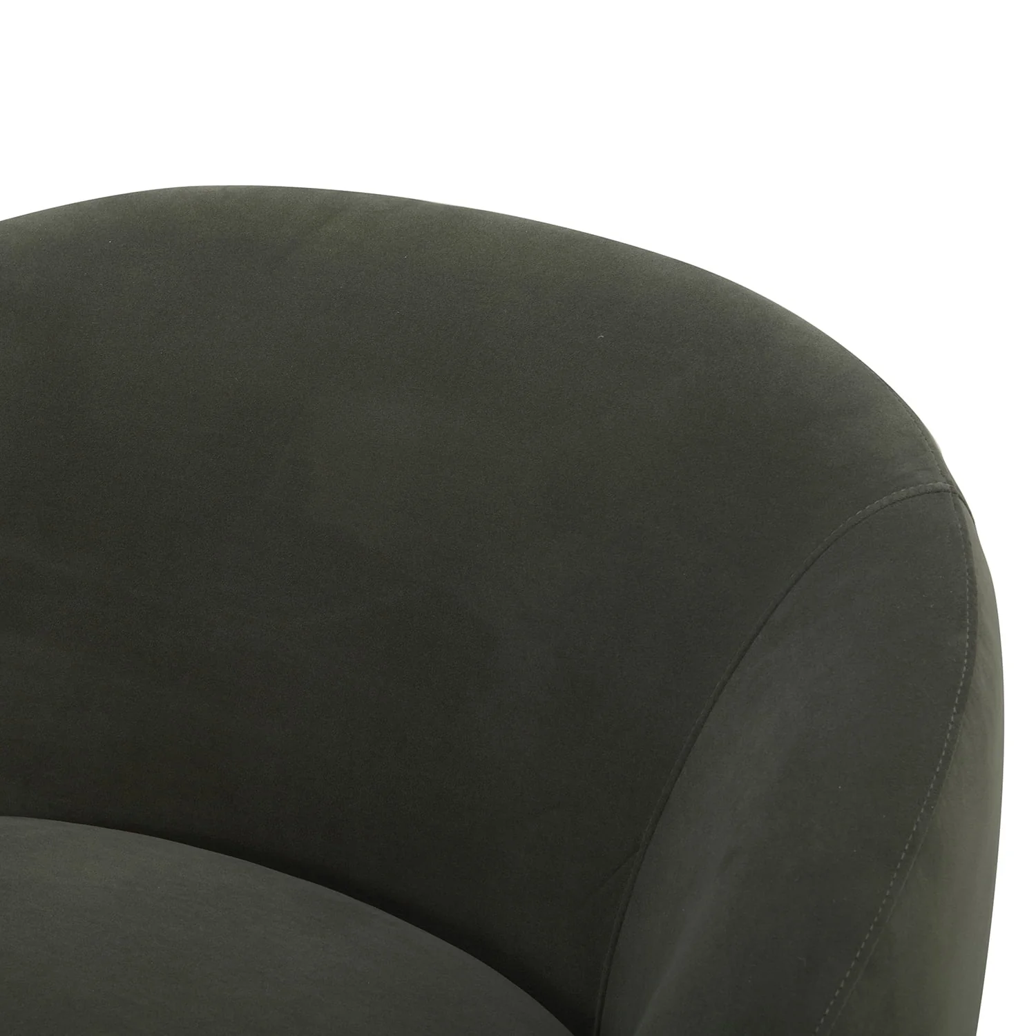 Better Homes & Gardens Mira Swivel Accent Chair, Cream Shearling
