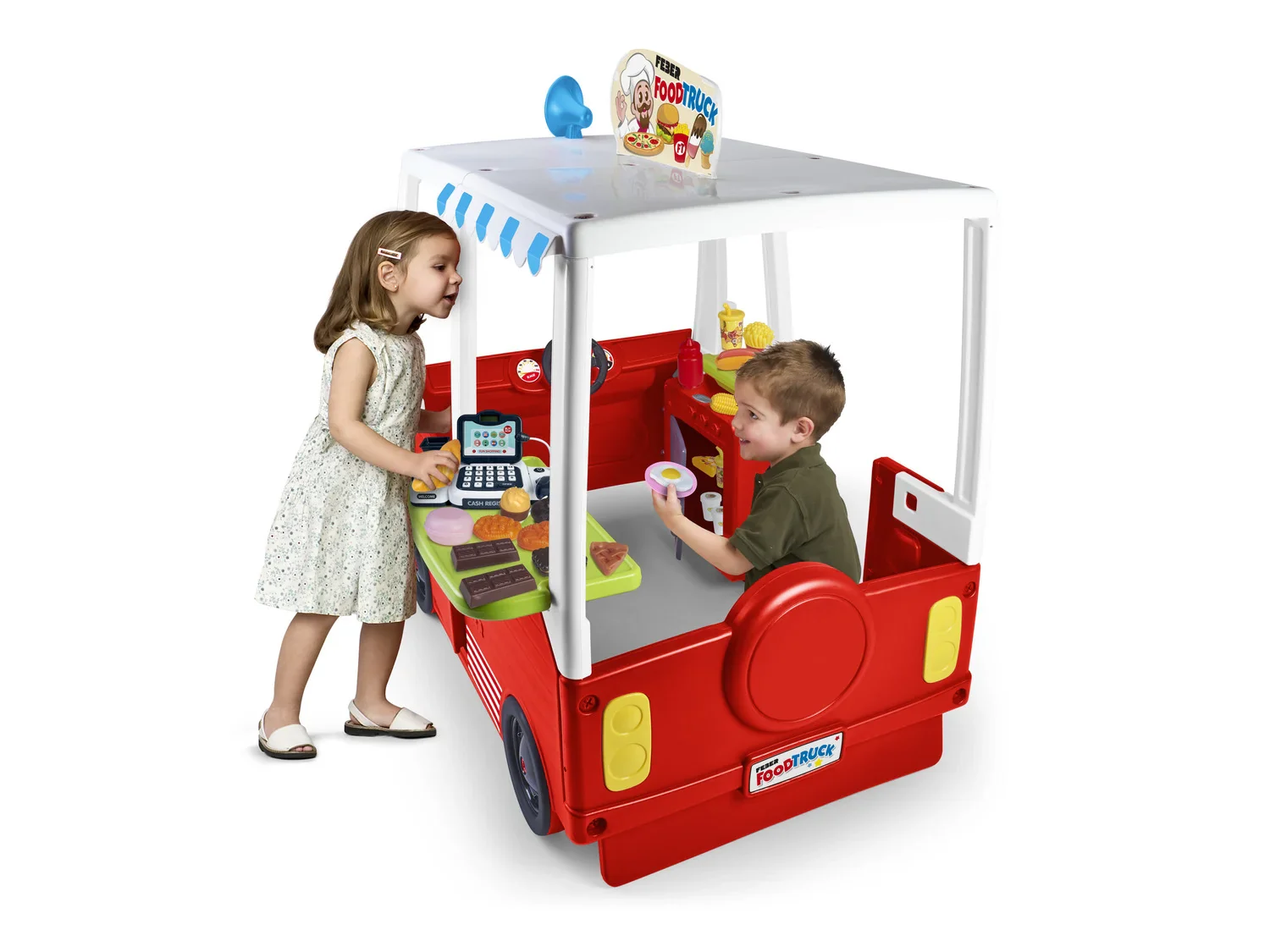 FEBER Camionnette  glace 2 en 1