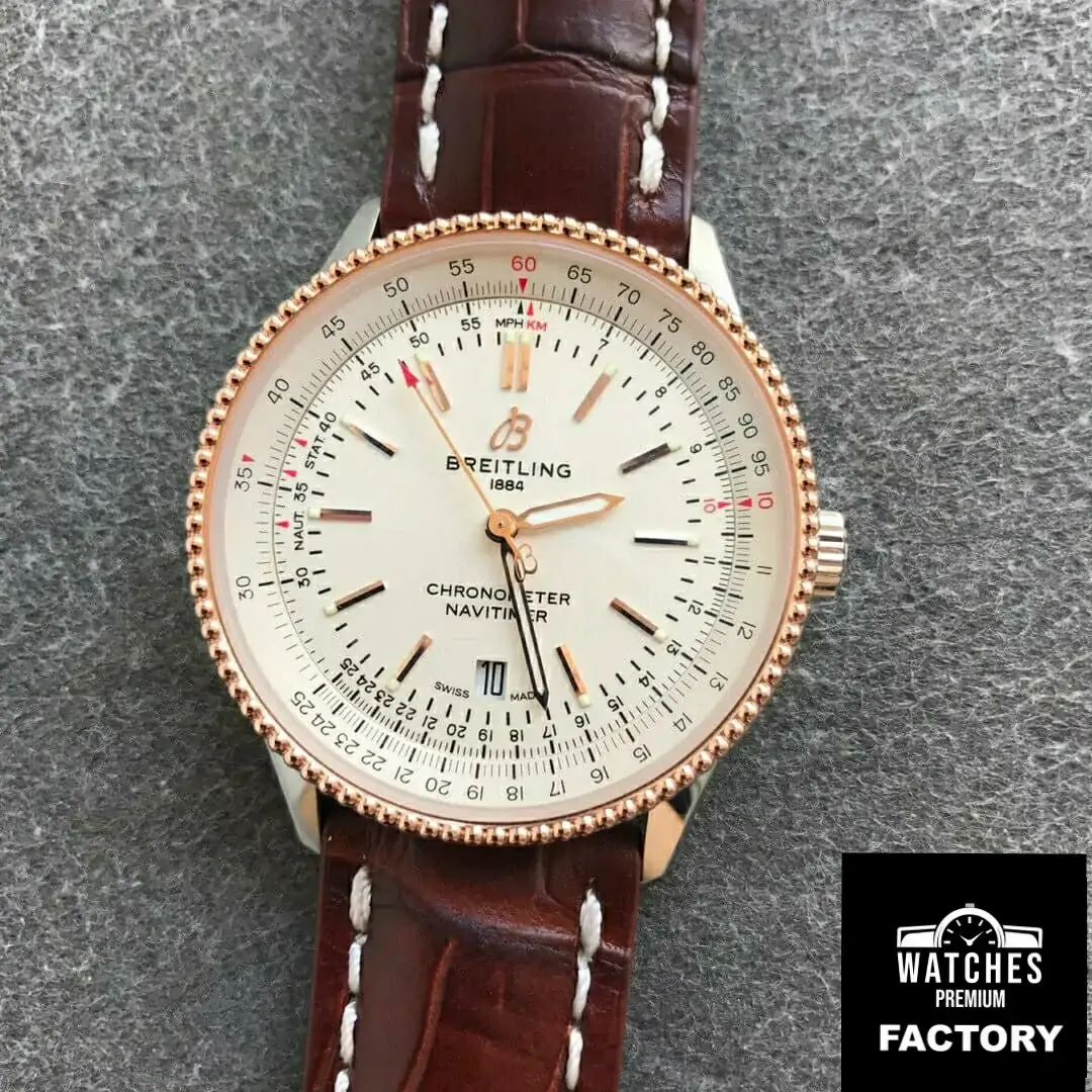 Breitling Navitimer 1 U17326211G1P2 V7 Factory Brown Strap
