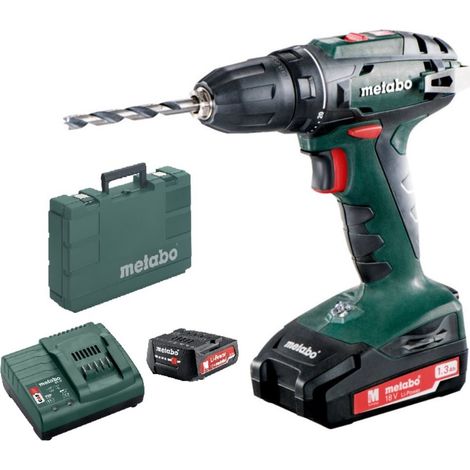 Metabo – Perceuse-visseuse sans fil 18V – 2 batteries 1,5Ah – Moteur Ultra-M – Couple 48Nm – Coffret avec accessoires — vue 2