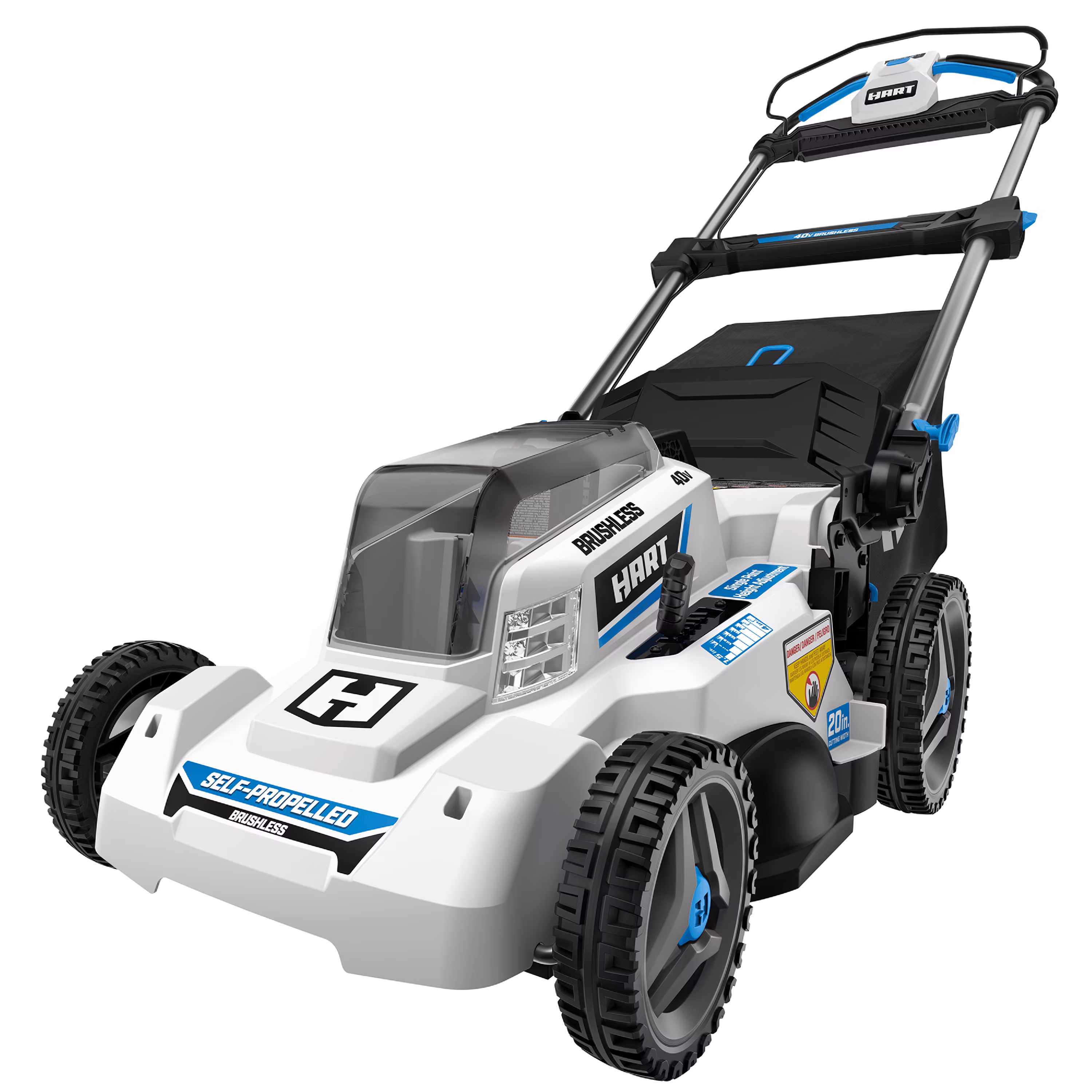 40-Volt Cordless 20-inch Brushless Self Propelled Mower Kit, (1) 6.0 Ah Lithium-Ion Battery(20-inch) - Image 3