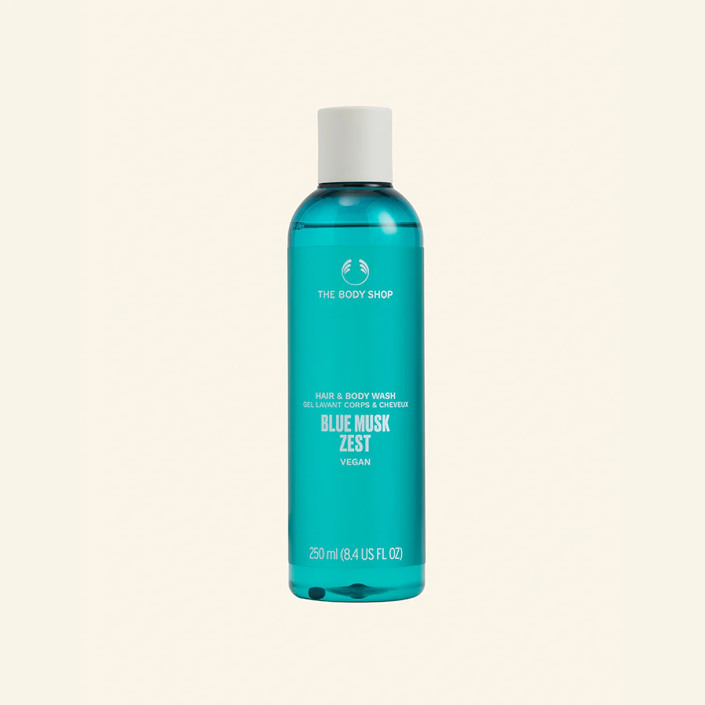 Blue Musk Zest Hair And Body Wash