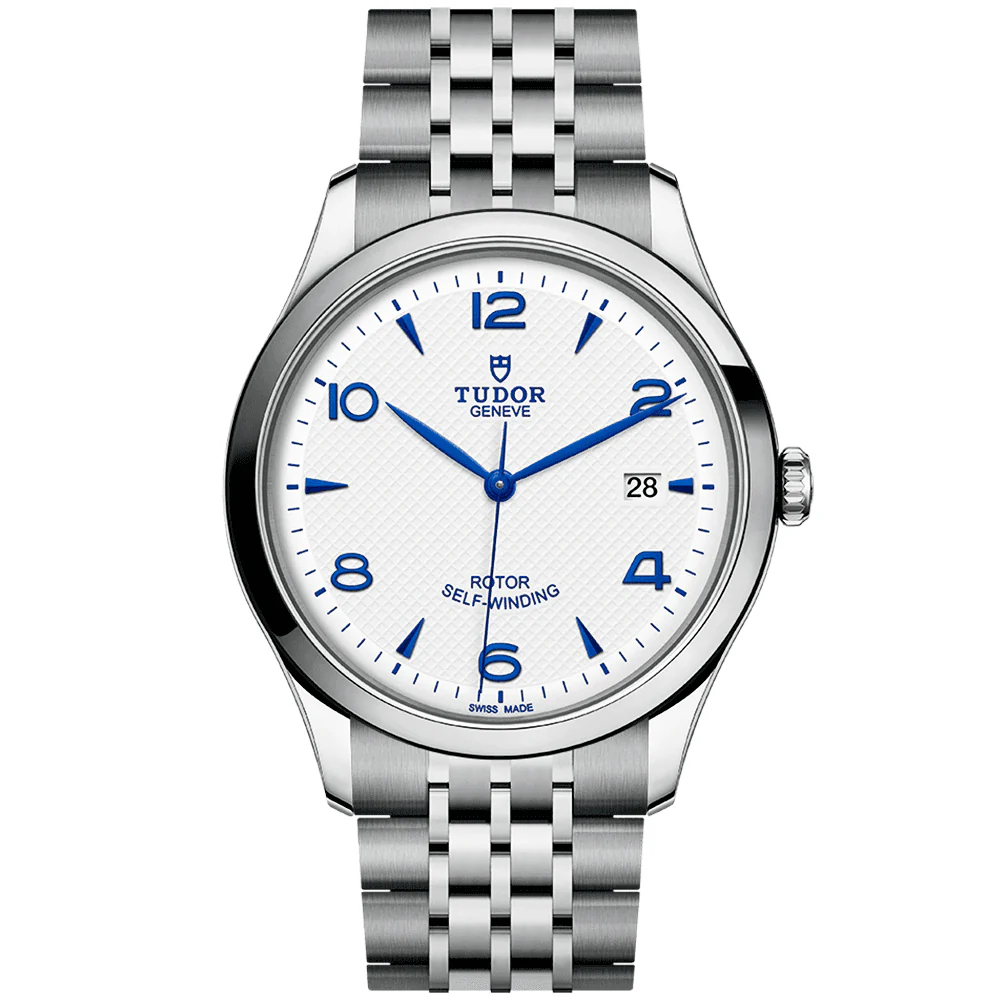 【Super Clone】TUDOR 1926 41mm Opaline/Blue Arabic Dial Men's Automatic Bracelet Watch M91650-0005