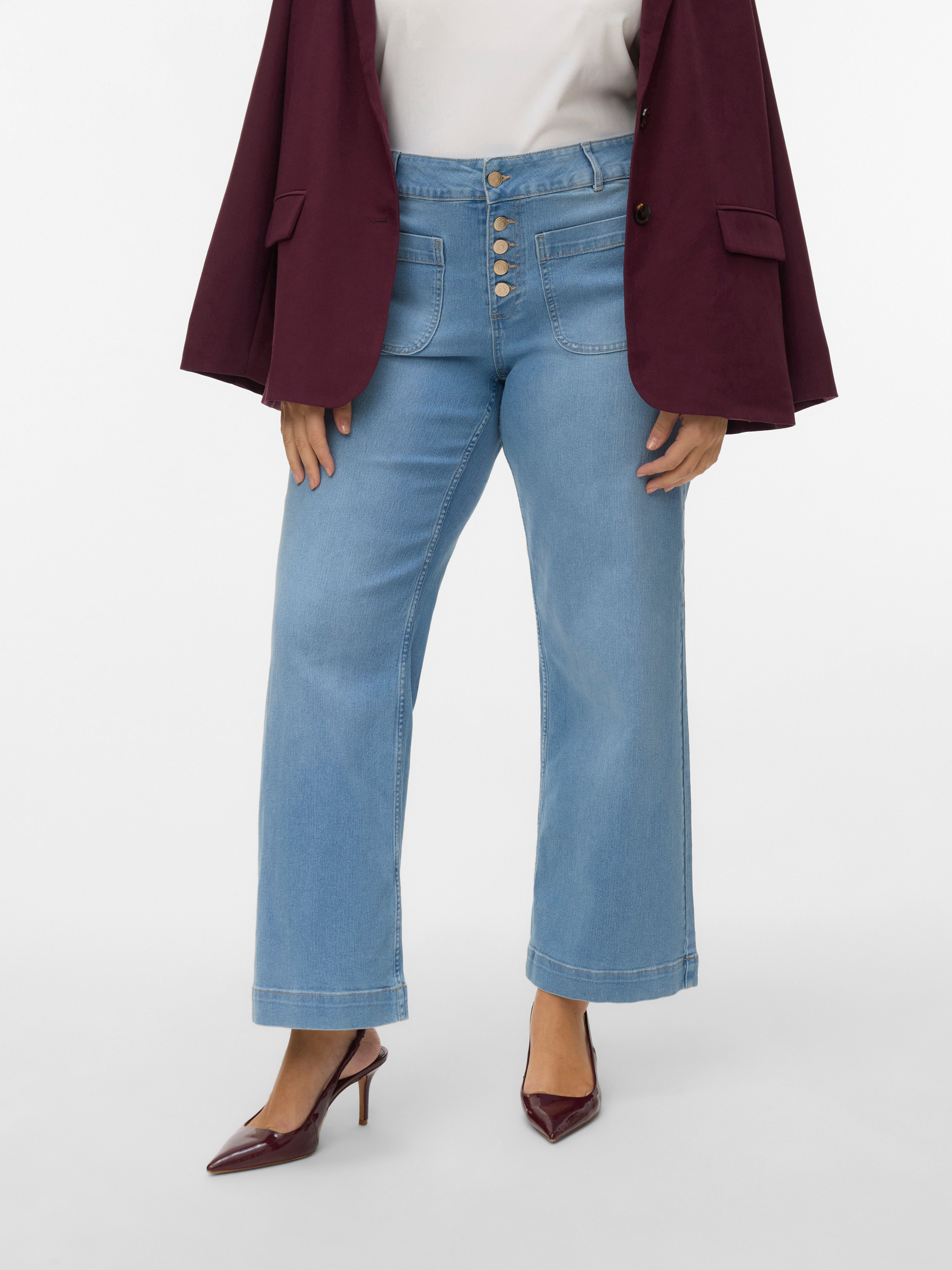 VERO MODA® VMCKAYLA High rise Kick Flare Fit Jeans