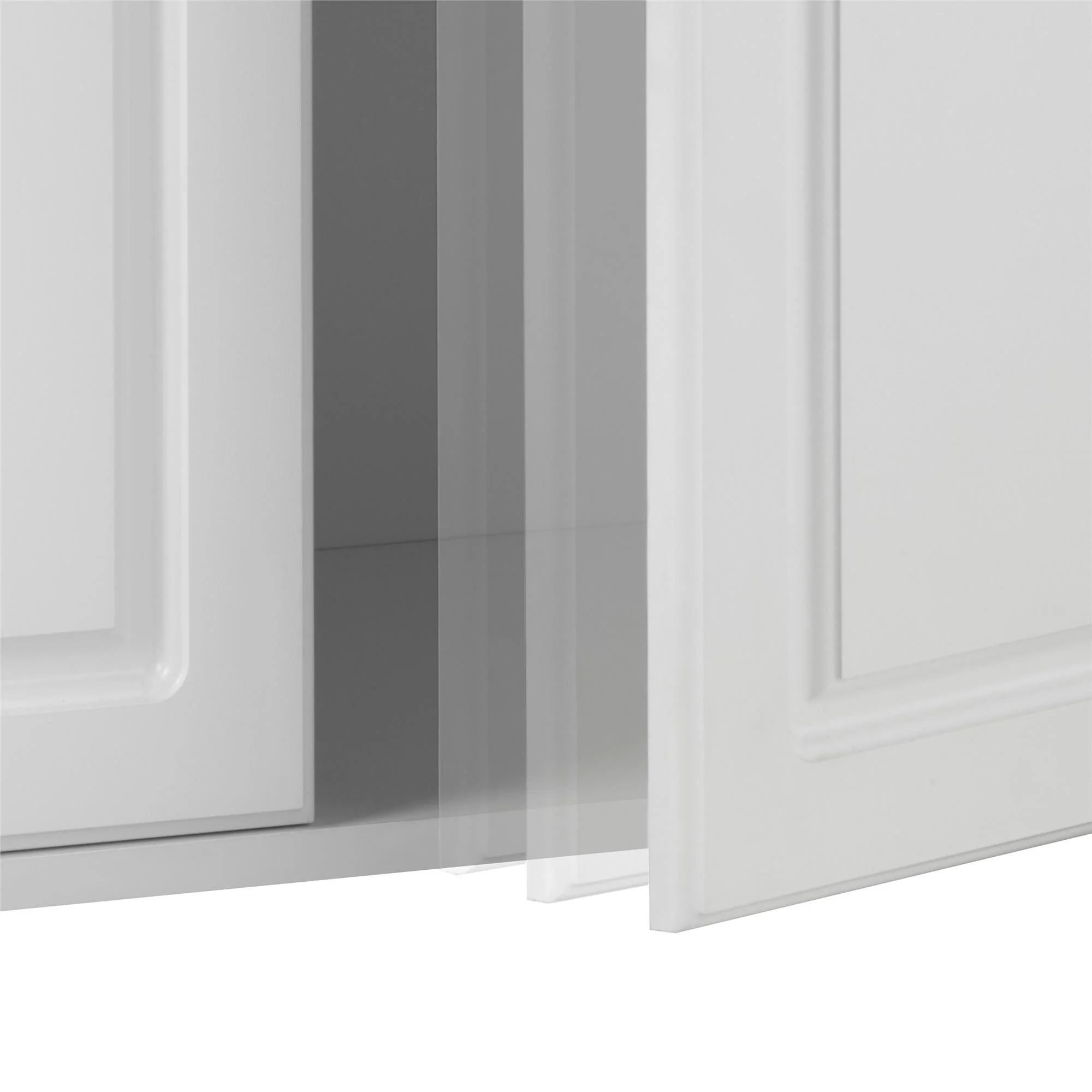 Kendall 54" Wall Cabinet, White(White) - Image 7