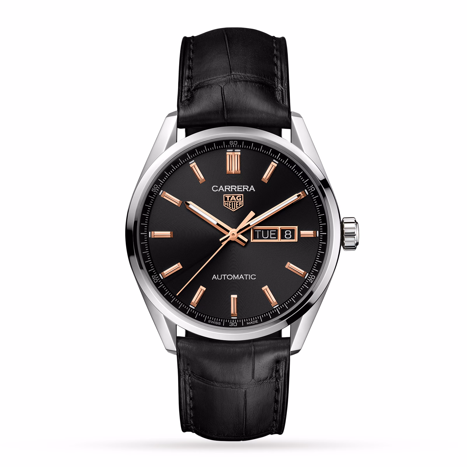 【Super Clone】TAG Heuer Carrera Day-Date Automatic Mens 41mm Watch WBN2013.FC6503