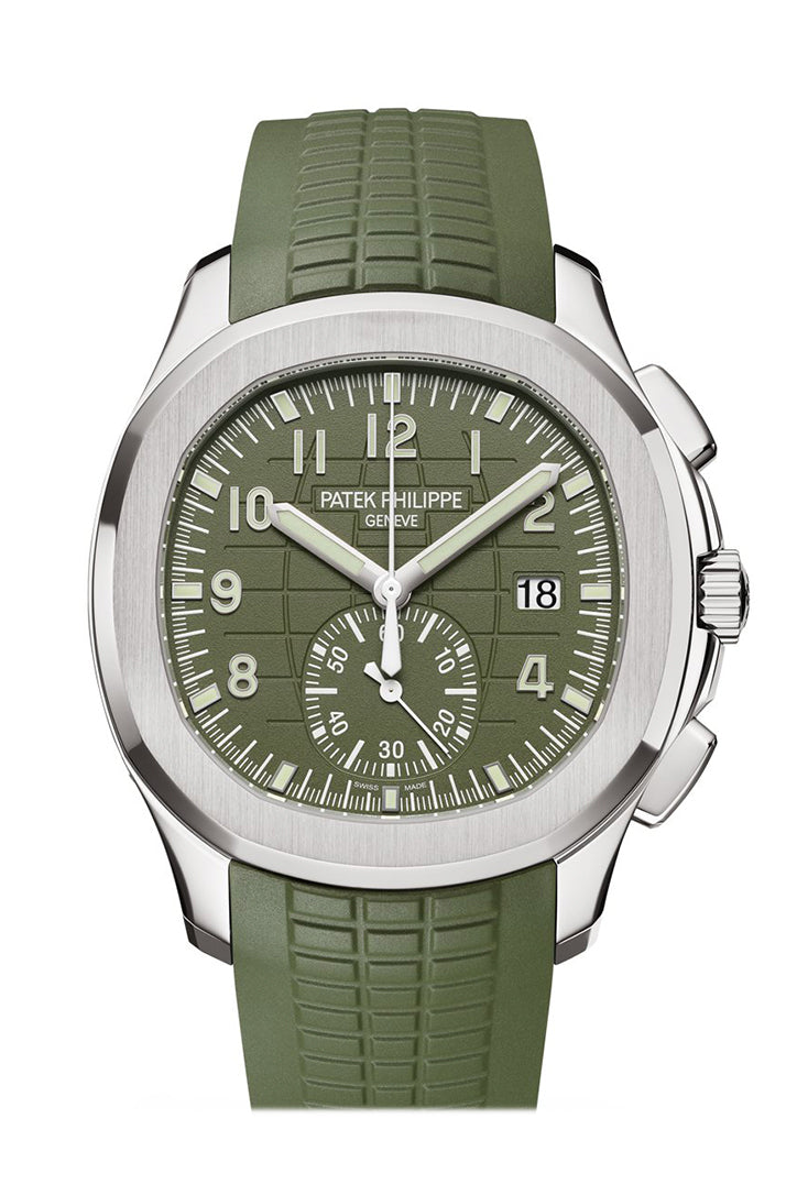 [Super Clone]Patek Philippe Aquanaut Khaki Green Mens Watch 5968G-010