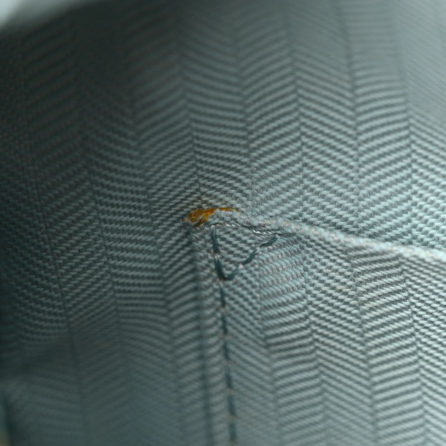 Grained Calfskin Small Puzzle Bag Aquamarine