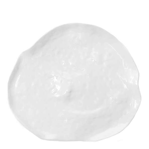Perfect Imperfection serveringsfat L 34x30,5x3,5 cm hvit flo & flom