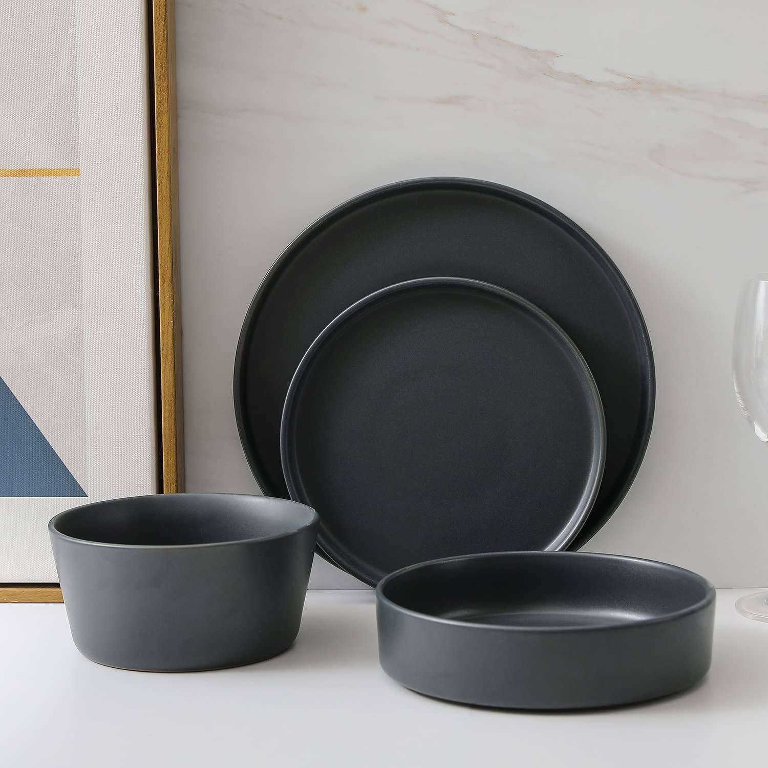 Stone Lain Celina 16-Piece Dinnerware Set Stoneware