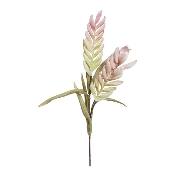 Happia blomsterdekorasjon 4 cm rosa