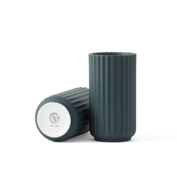 Vase i porselen 12,5 cm copenhagen green