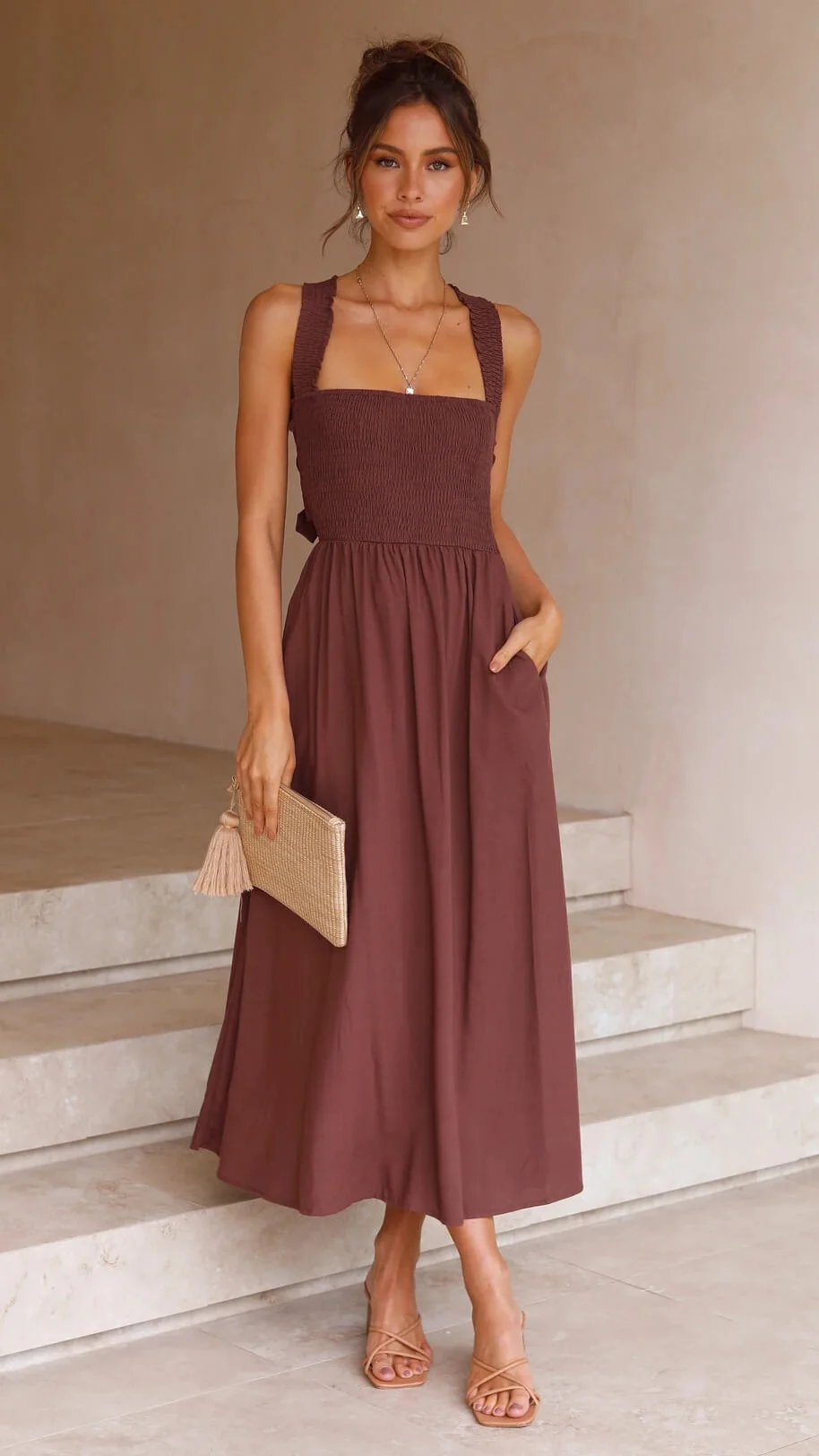 Robe Maxi Élégante pour Soirées d'Été Stylées