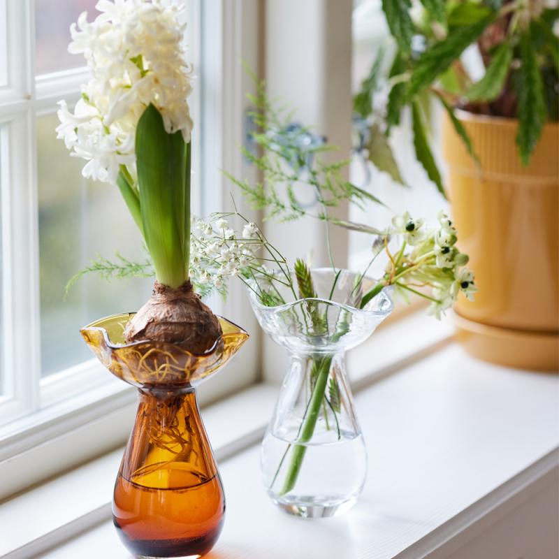 Viva svibelvase mini 14 cm amber