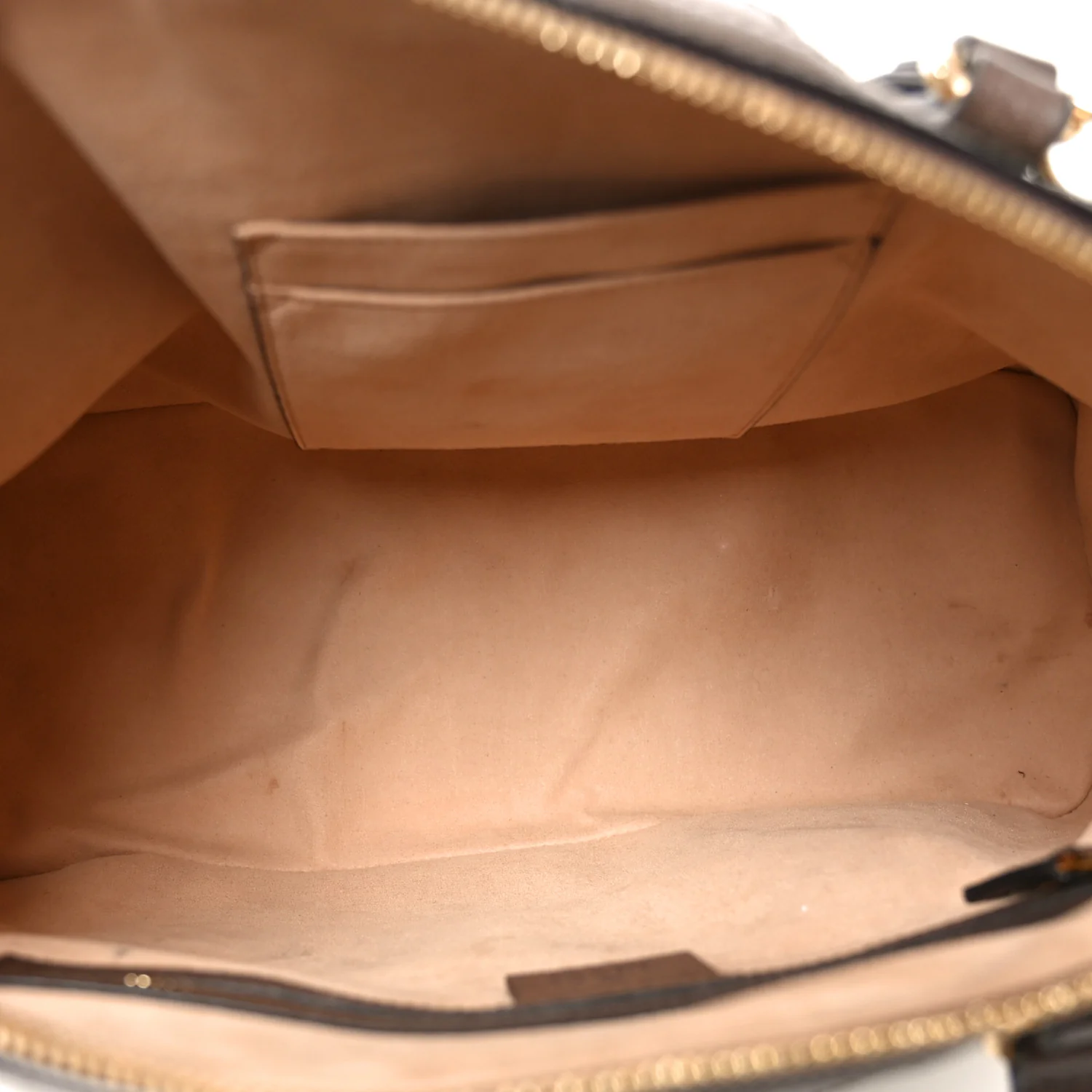 GG Supreme Monogram Web Medium Ophidia Top Handle Dome Bag Brown