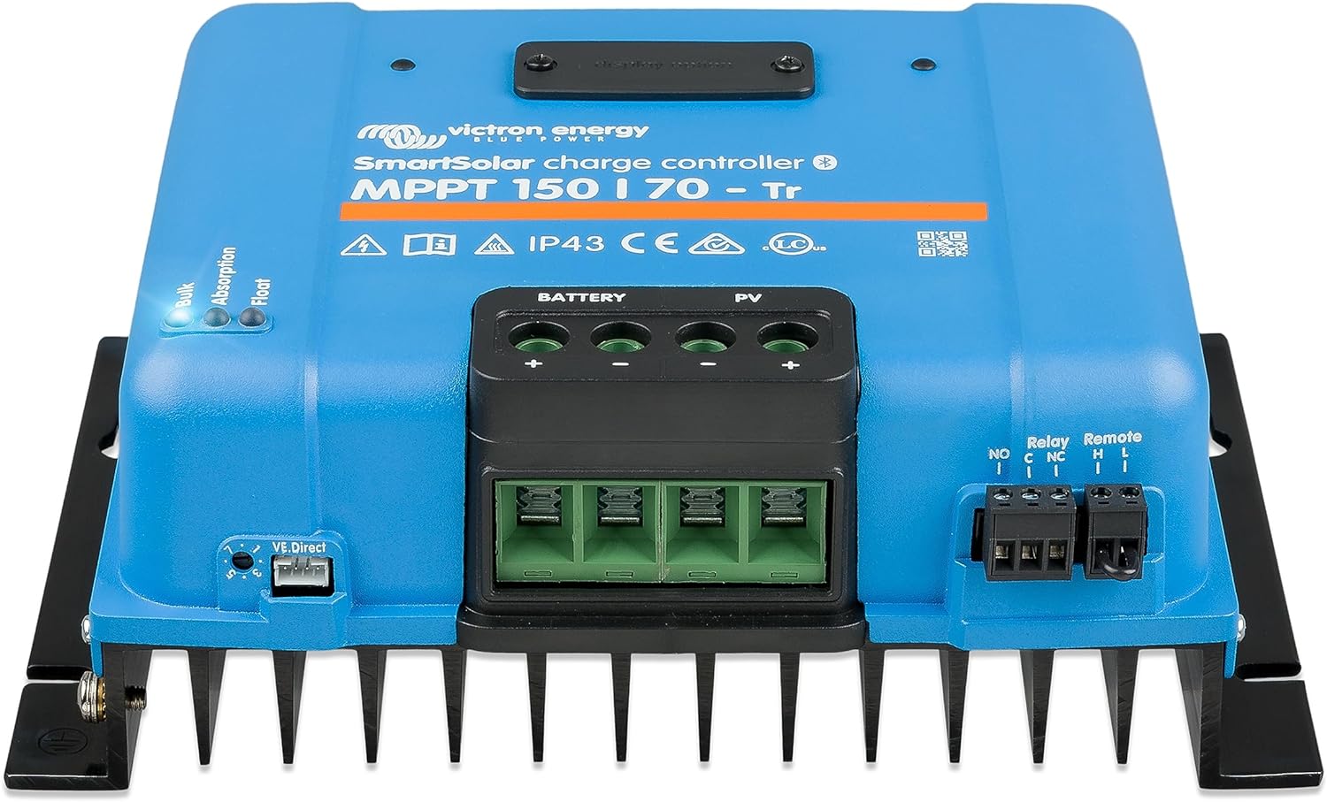 MPPT Tr 150V 70 amp 12/24/36/48-Volt Solar Charge Controller (Bluetooth)
