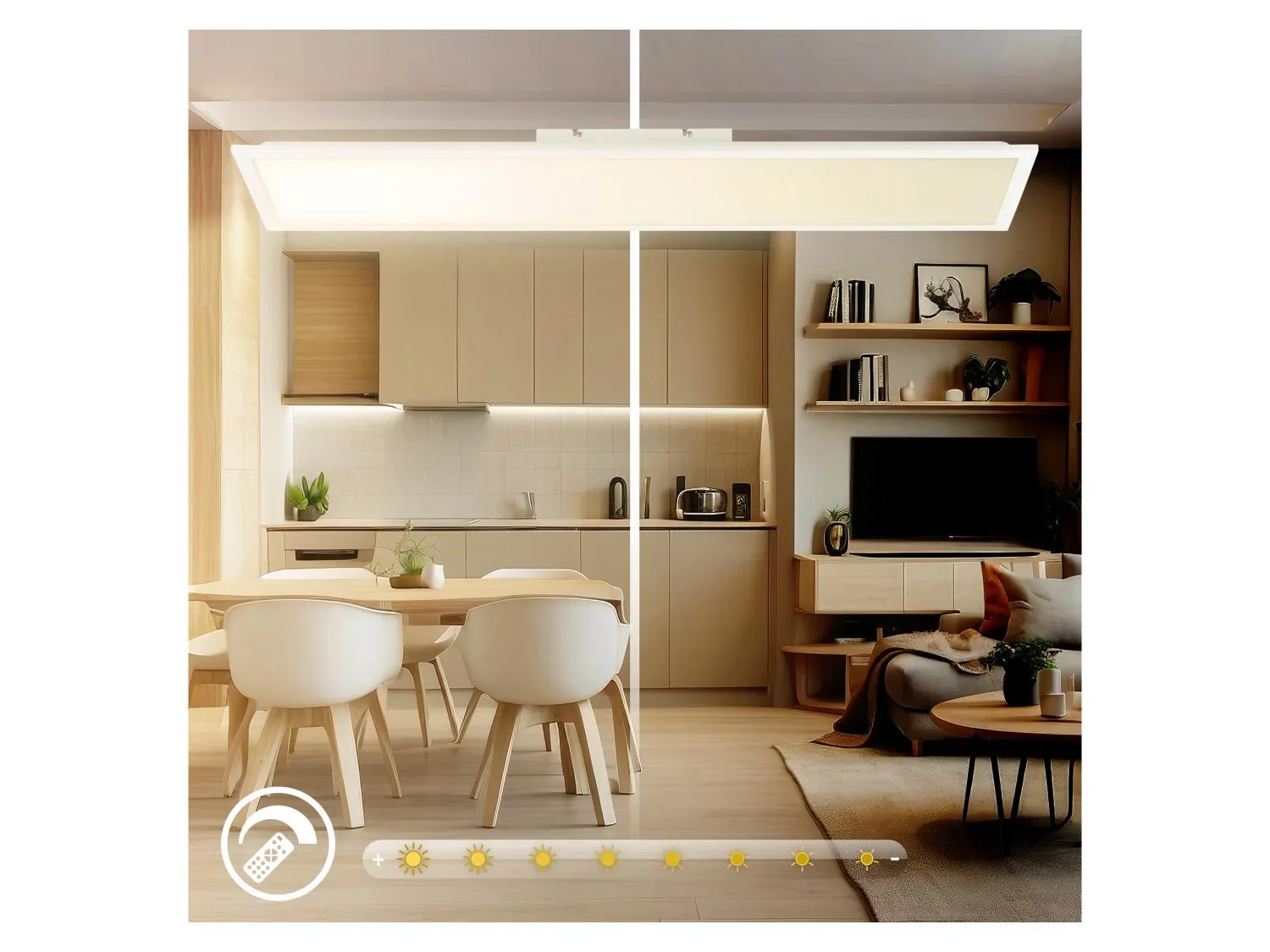 Briloner Panneau LED de plafond
