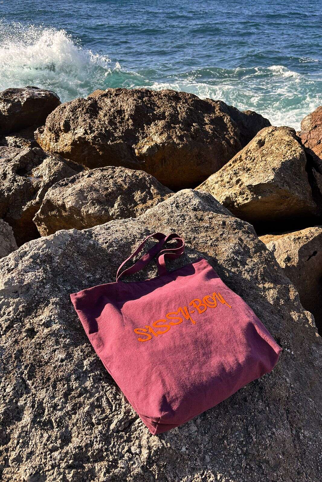 Bruine canvas shopper large