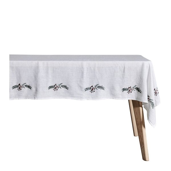 Penine juleduk 320x140 cm hvit
