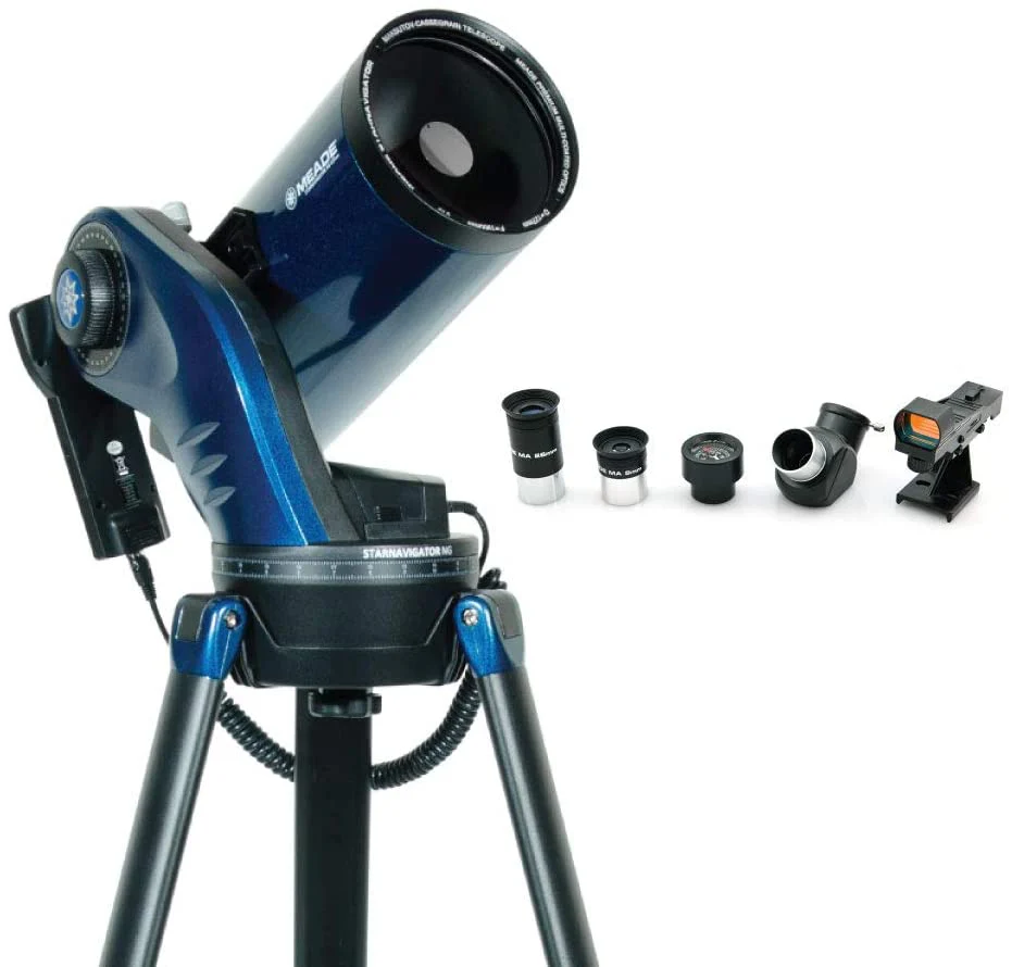 Télescope Maksutov-Cassegrain StarNavigator NG 125, noir (réf. 218006)