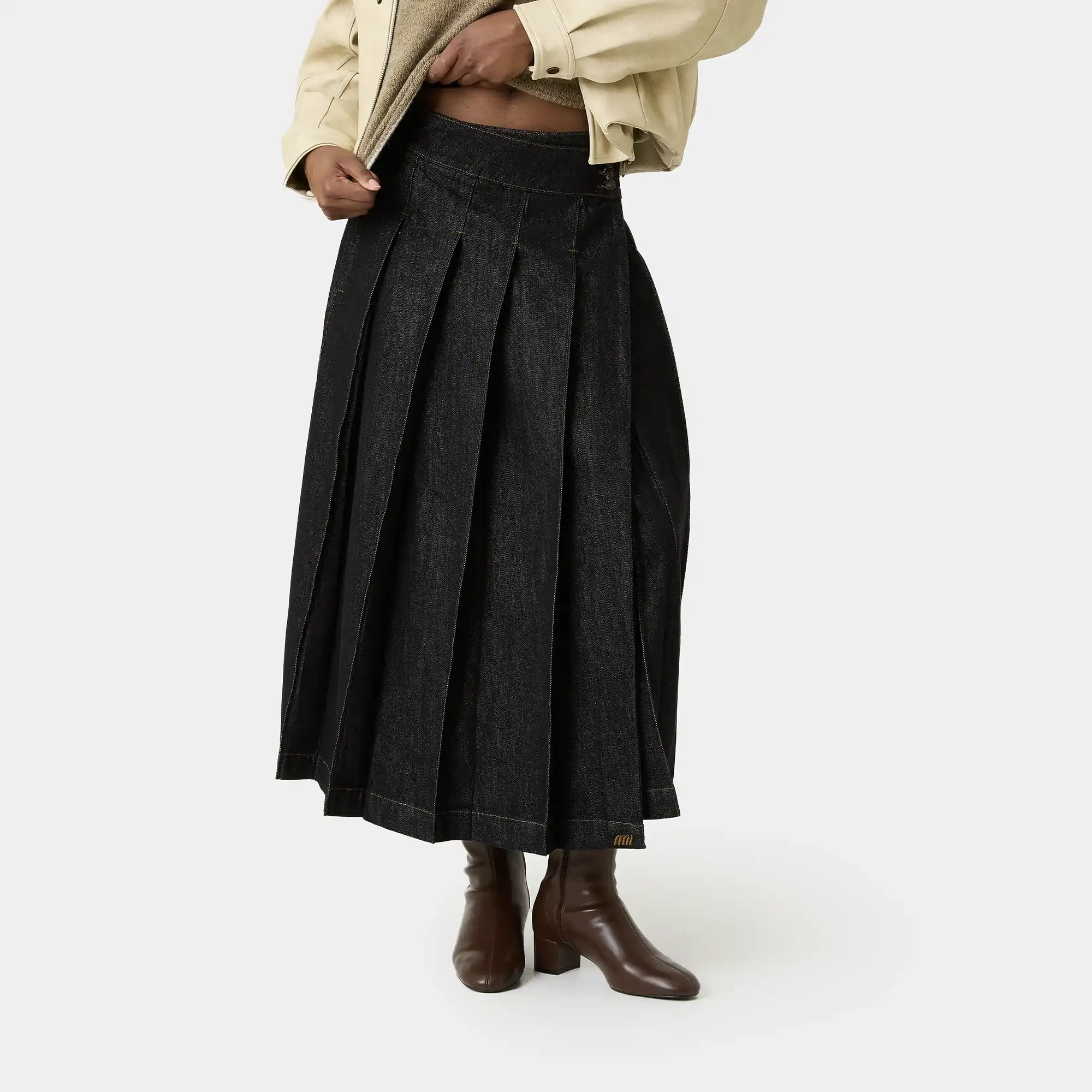 Kate Raw Denim Skirt