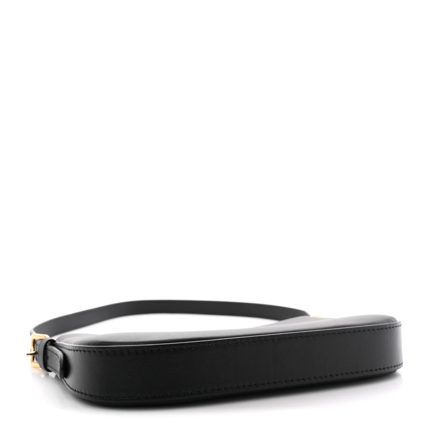 Calfskin LV Bloom Pochette  Black