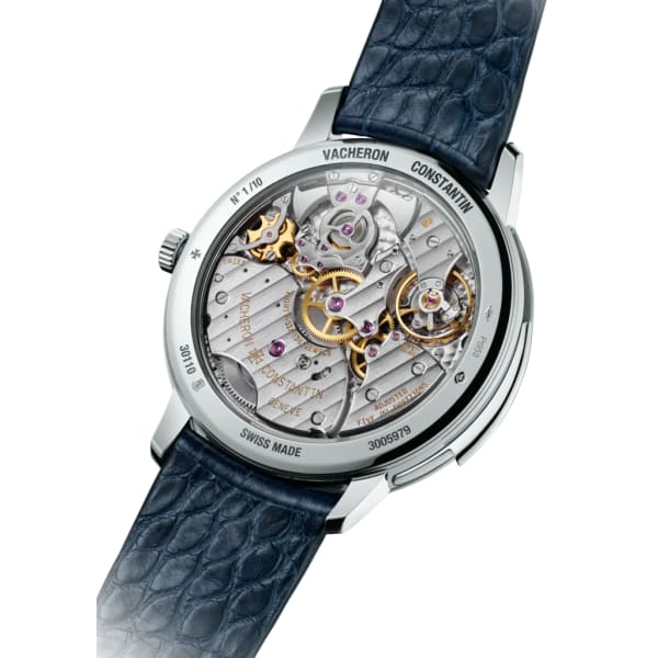 【Super Clone】Vacheron Constantin Patrimony Minute Repeater Ultra-Thin - Collection Excellence Platine Ref. # 30110/000P-B108