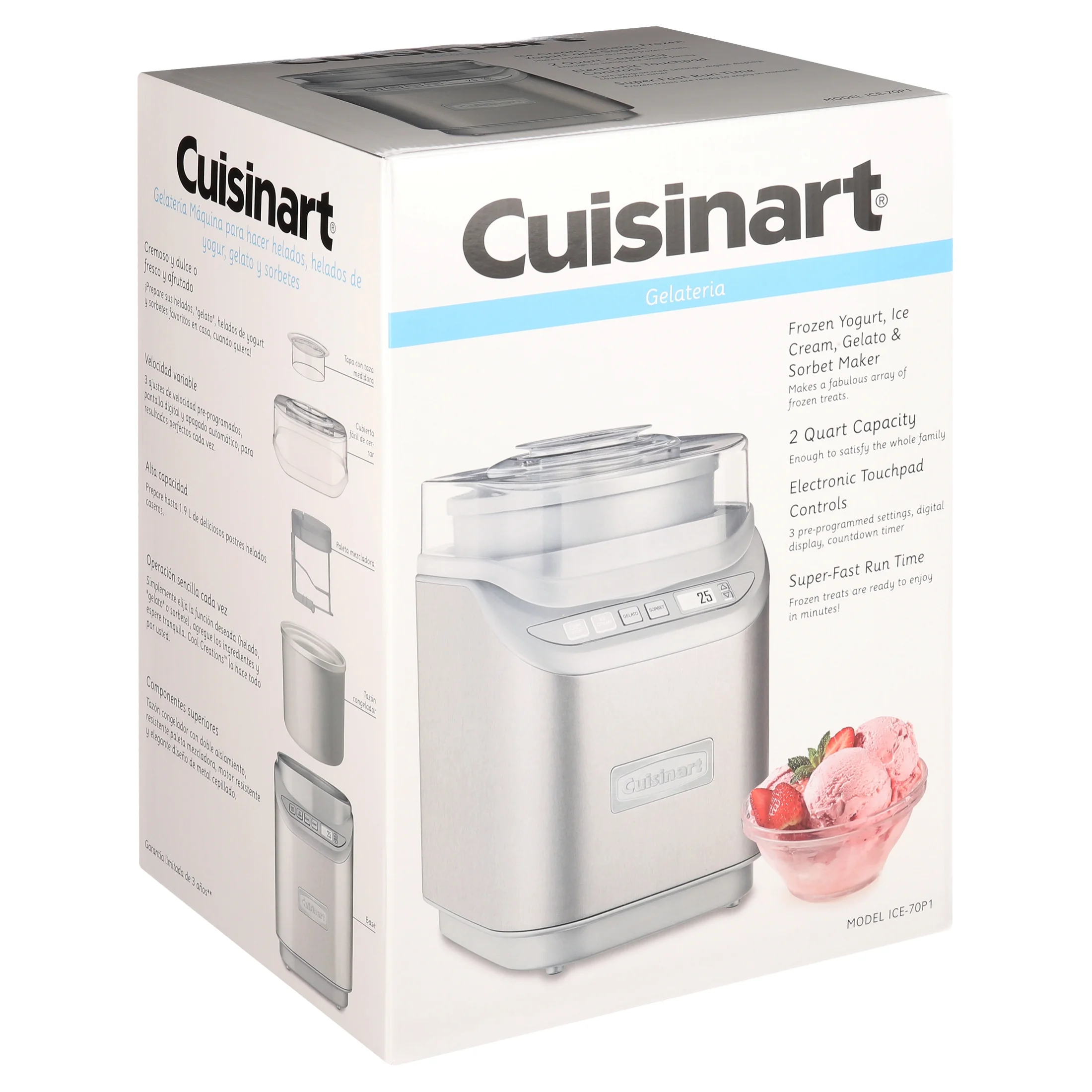 Ice Cream/Yogurt Makers Cool Creations? Ice Cream Maker(Silver) - Image 4