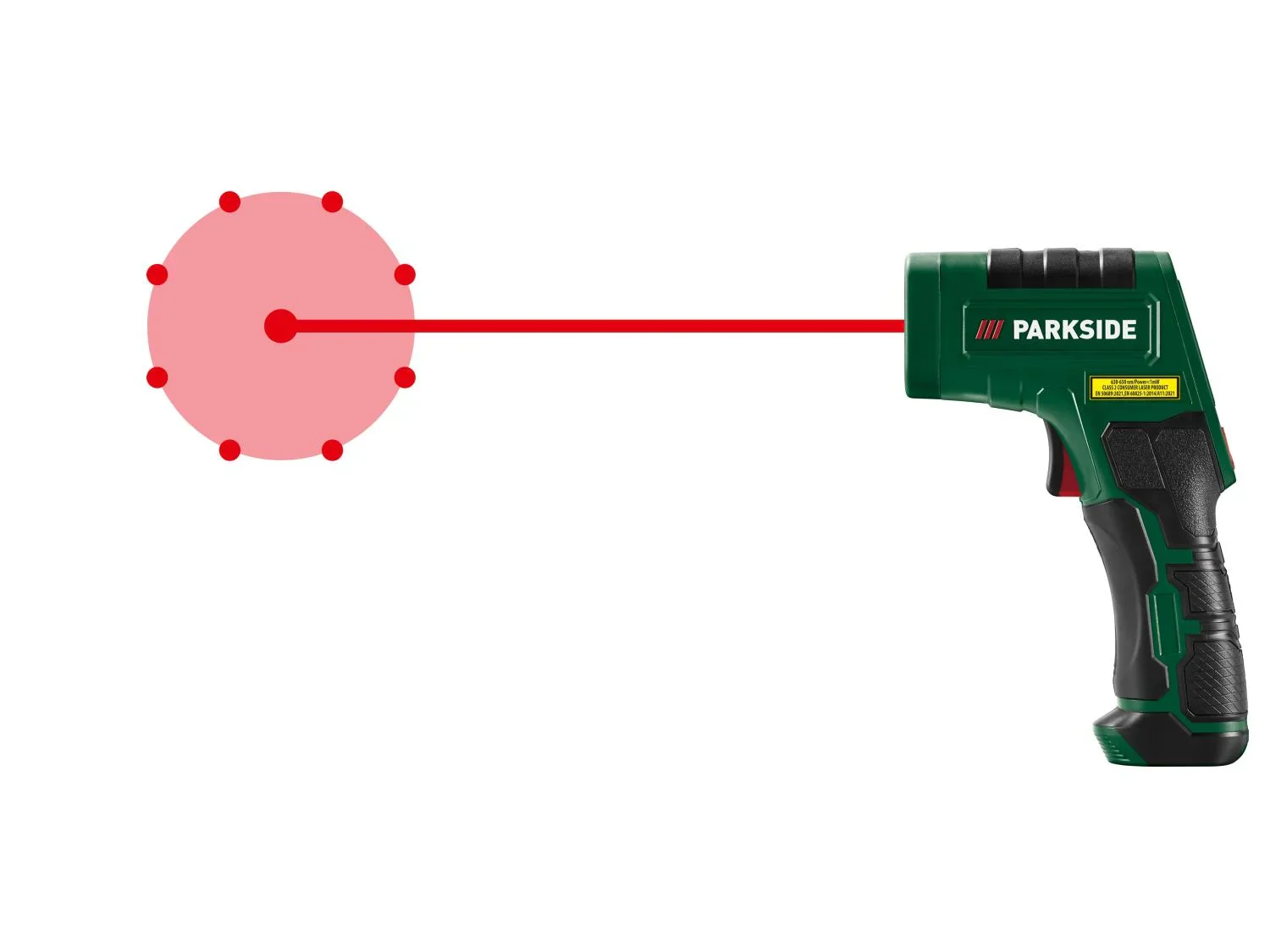 PARKSIDE Thermomtre infrarouge PTI 380 C3, -50  +380 C