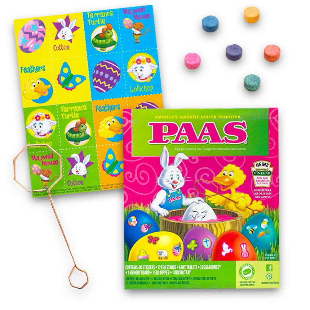 Paas Easter Egg Decorating Kits with 90 Stickers