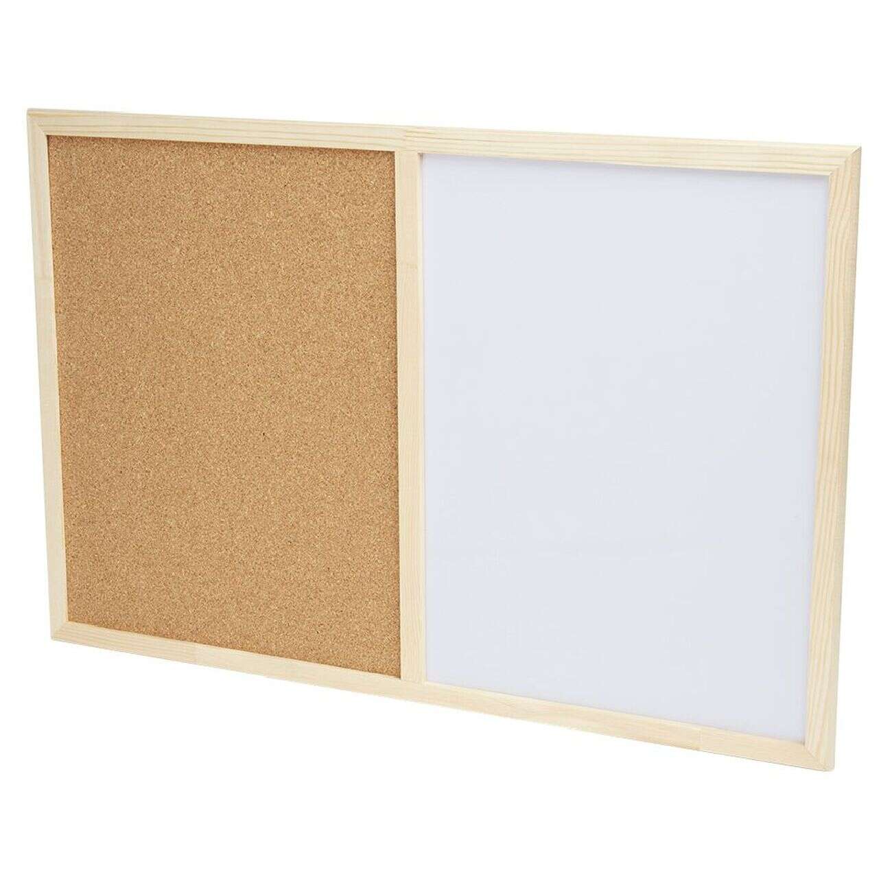 Tableau blanc et liège 2 en 1