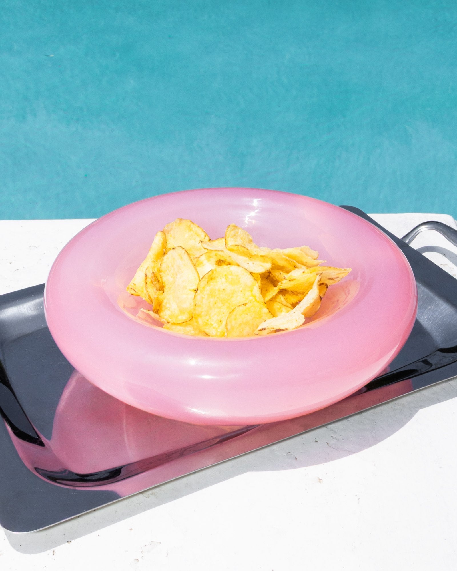 SEIA - SMALL GLASS BOWL PINK