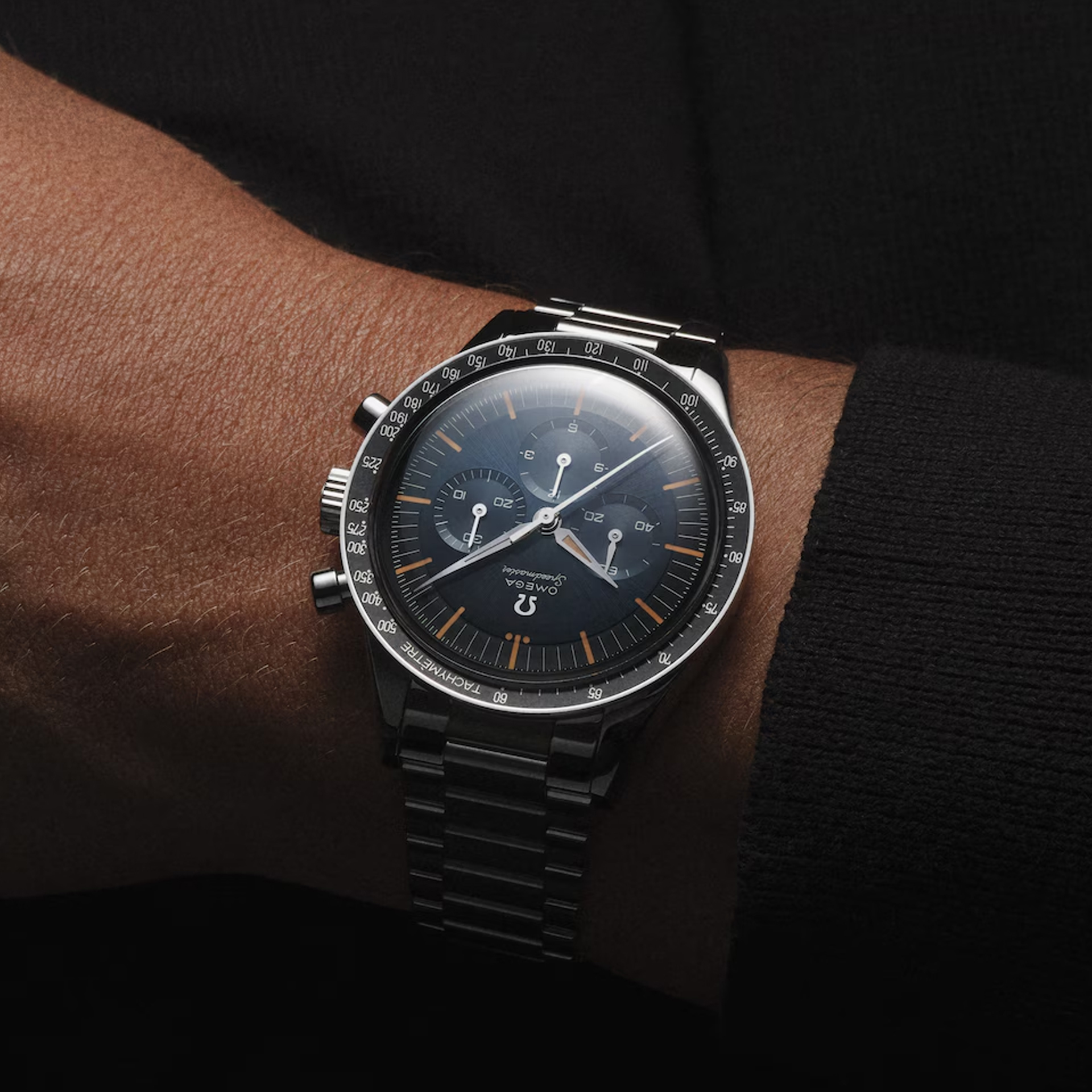2025 Omega Speedmaster First OMEGA in Space 310.30.40.50.06.001 on Bracelet
