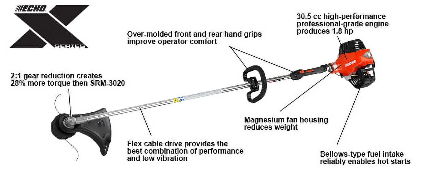 X Series 30.5 Cc Professional-Grade Gasoline String Trimmers - Image 2