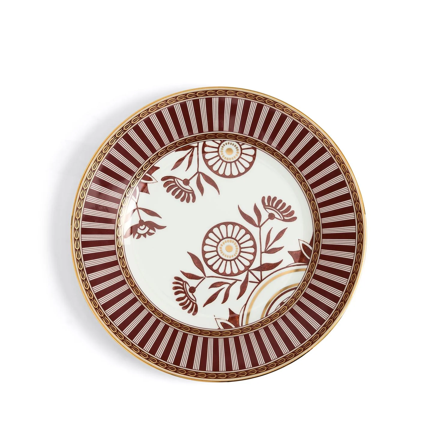 Red Splendour Salad Plate