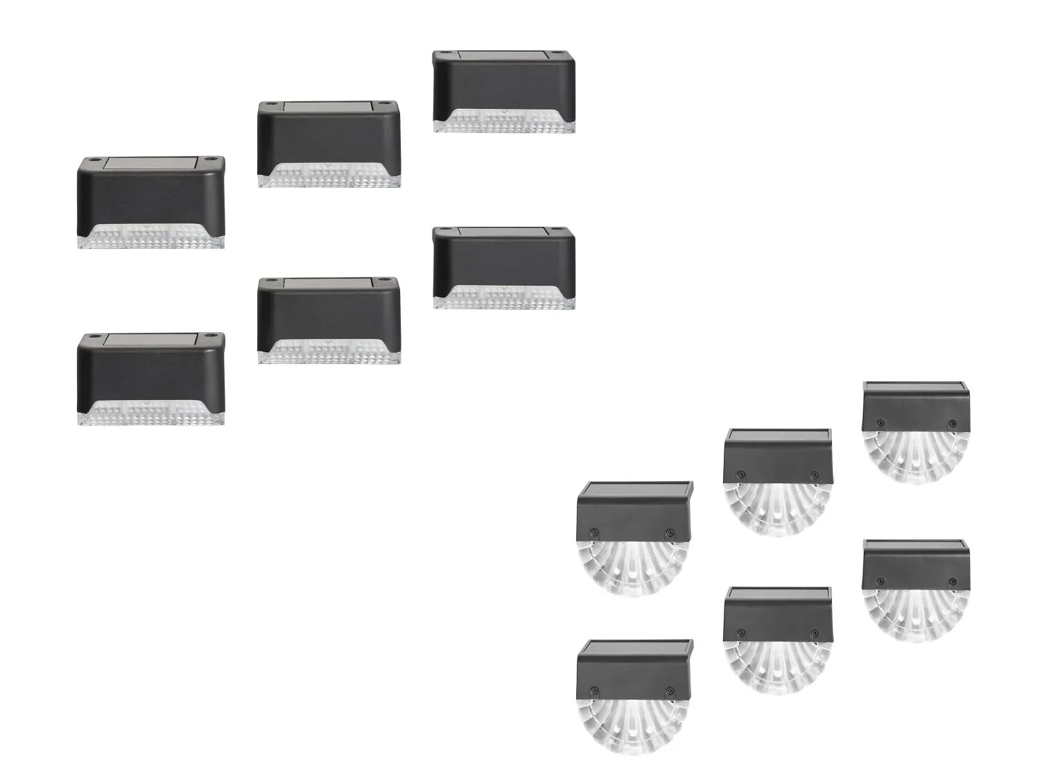LIVARNO Lot de 6 lampes solaires  LED