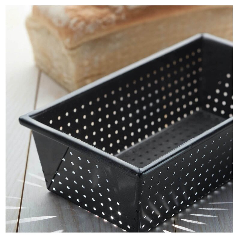 Crusty Bake brødform 22 cm carbon svart