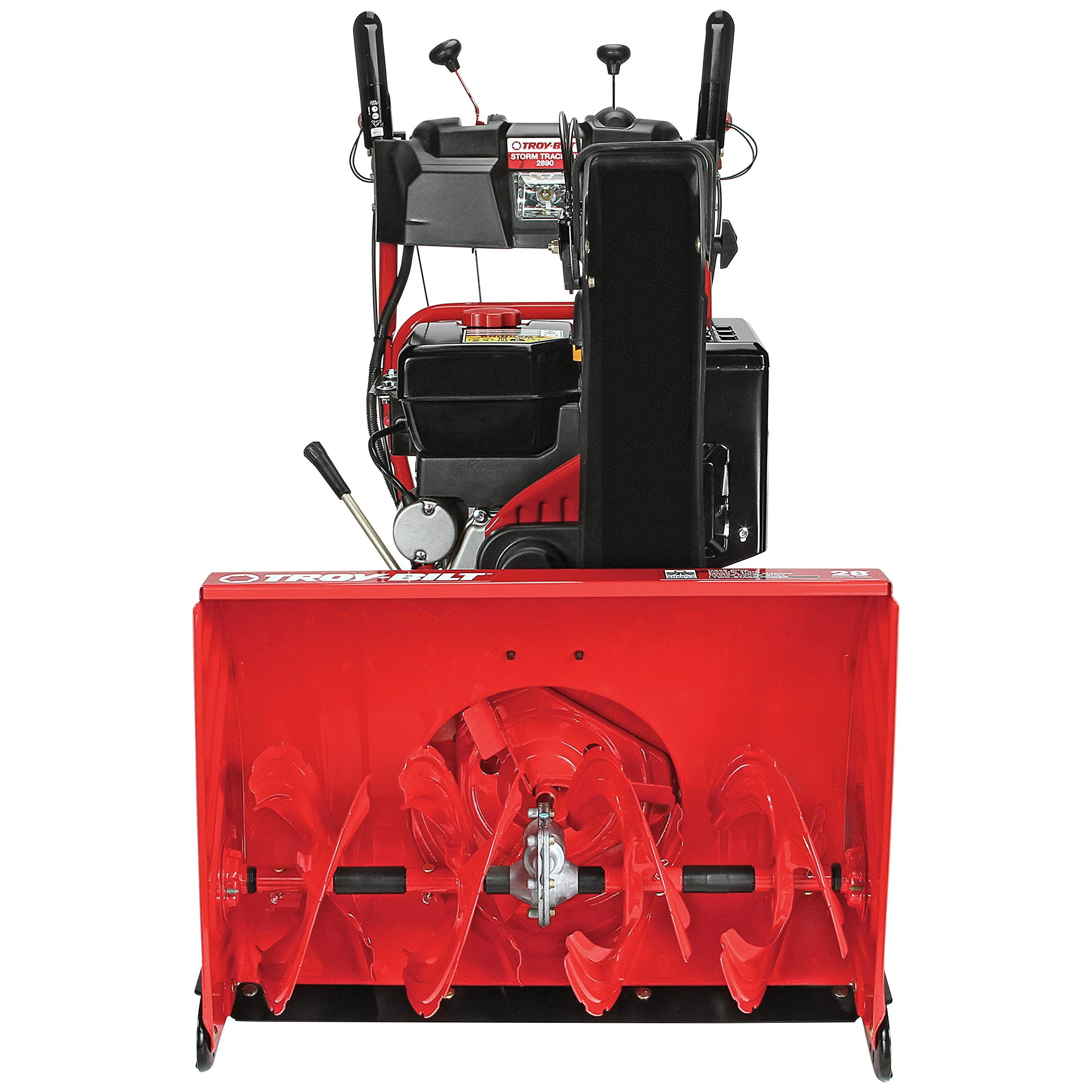 28 in. 272 cc Two-Stage Gas Snow Blower with Electric Start, Track Drive, Heated Grips, and Includes Snow Cab Model 2890 Tracker - Image 3