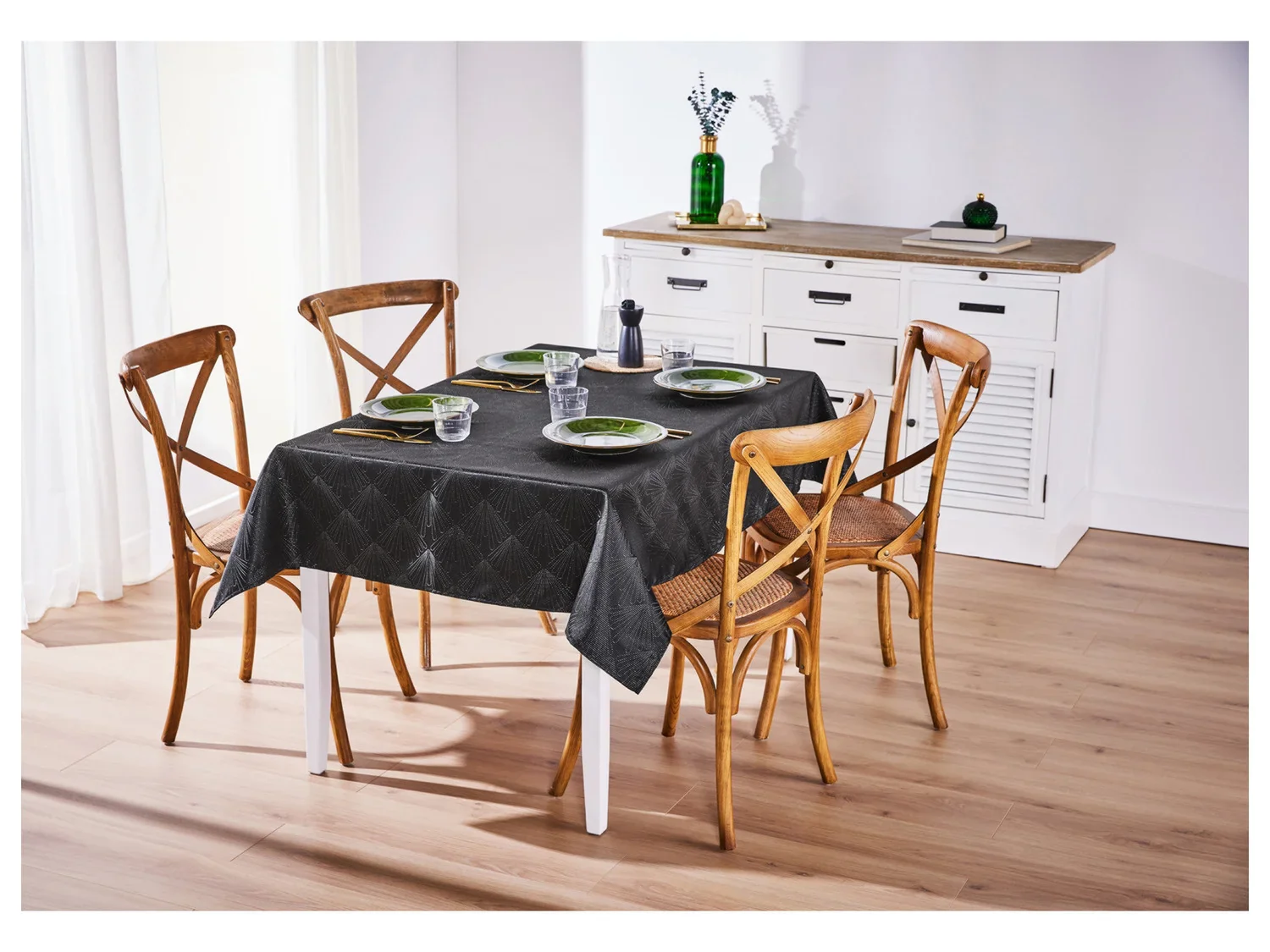 LIVARNO home Nappe ou chemins de table effet paillet