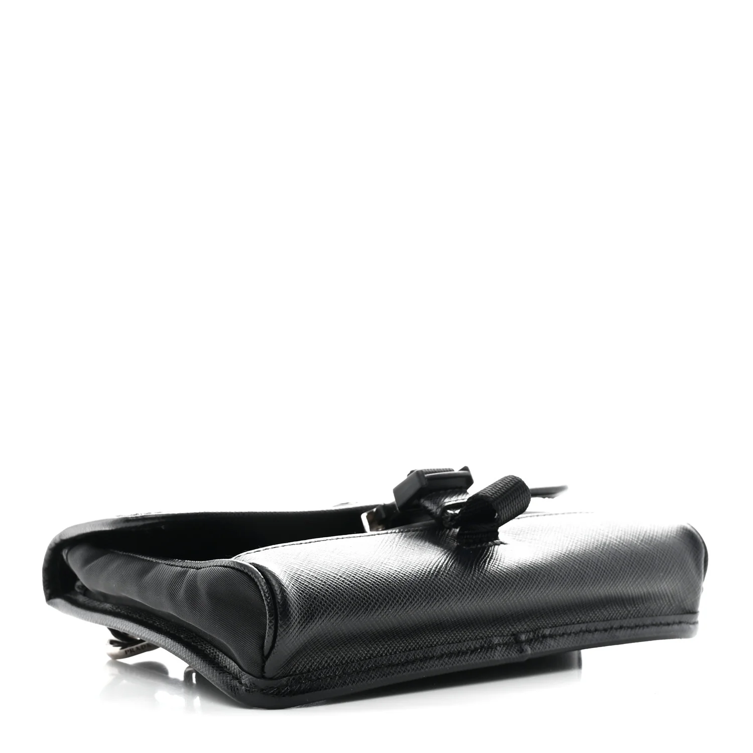 Re-Nylon Saffiano Lunar New Year Smartphone Case Crossbody Black