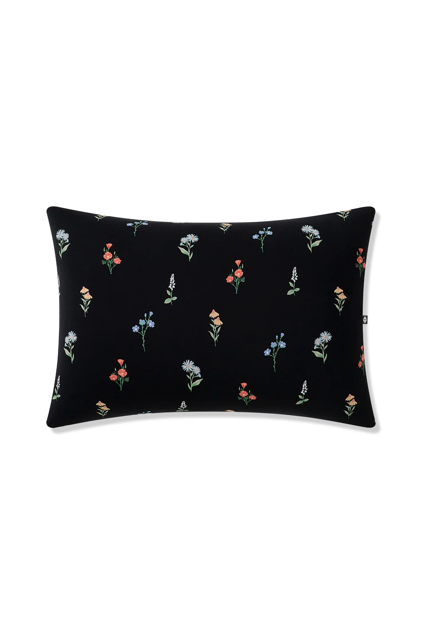 Toddler Pillowcase in Midnight Wildflower