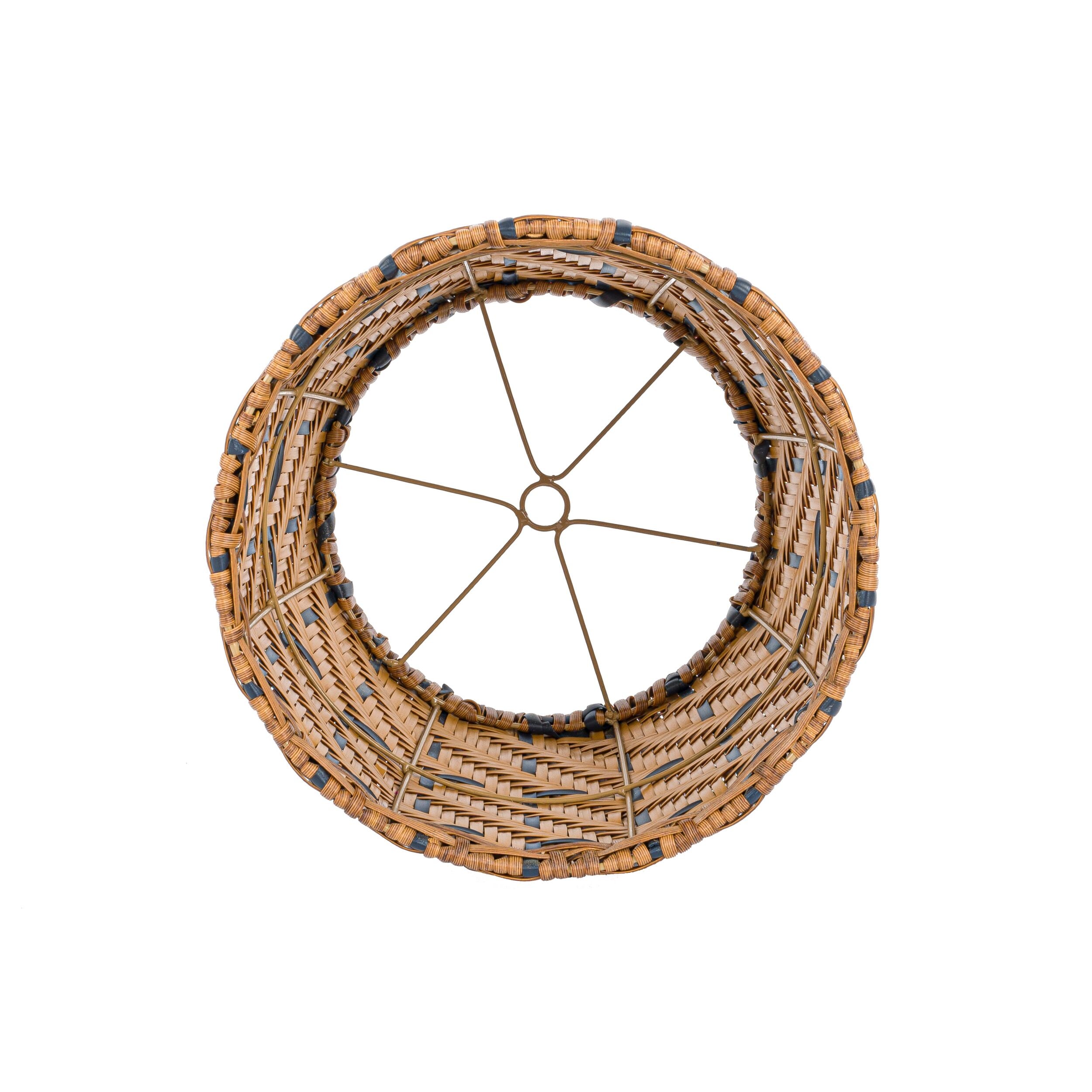 Herringbone Weave Collection Plant Basket Short