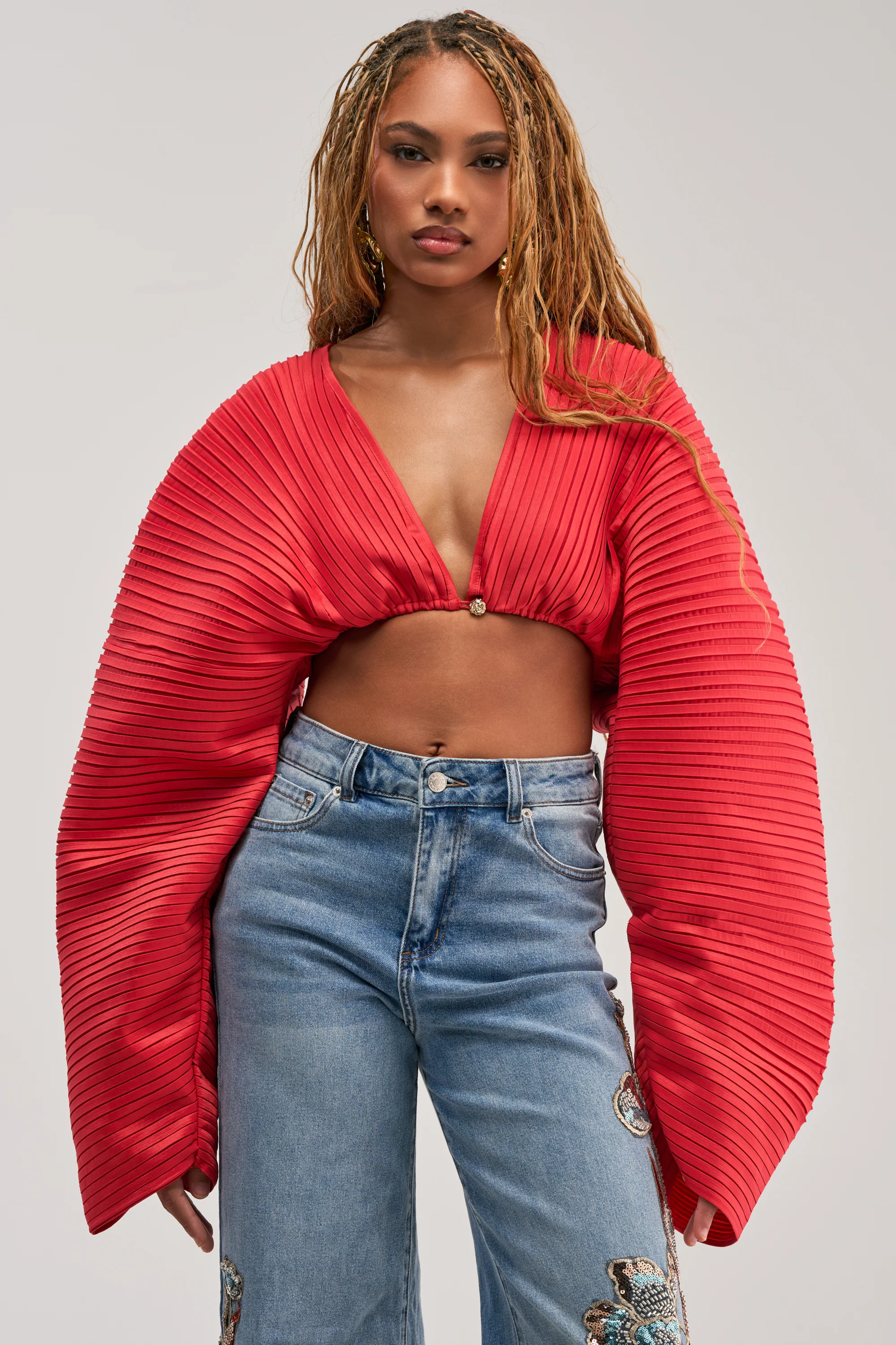 FIANA LONG SLEEVE BLOUSE - Akira Store
