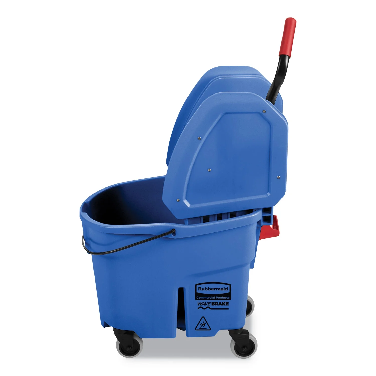 FG757888BLUE 35 Quart Wavebrake Bucket Wringer Combos#44; Blue - Image 2