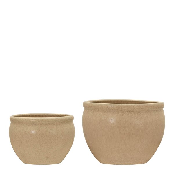Vale potte 2 stk beige