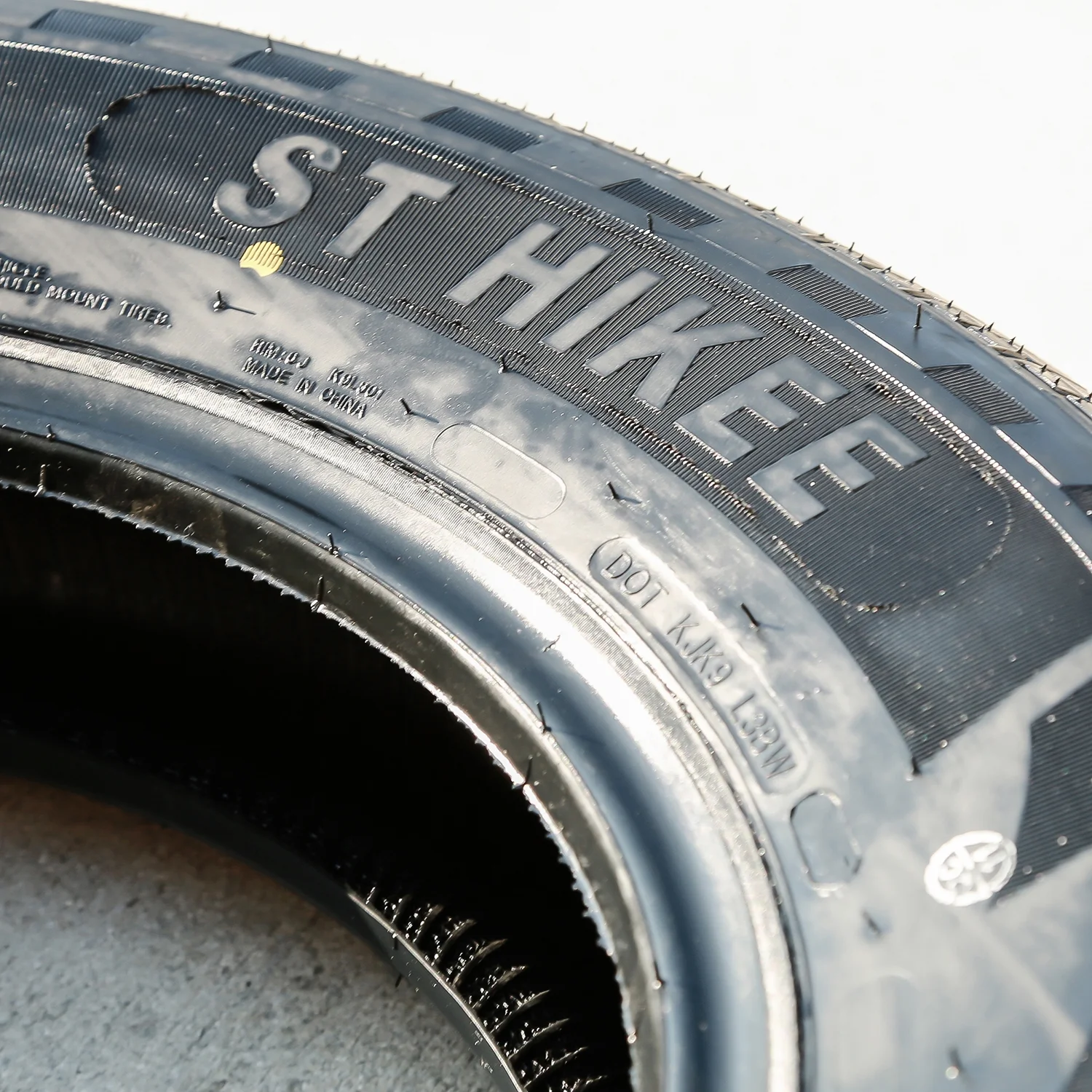 Set of 4 Roundrule ST Hikee Semi - Steel ST205/75R14 205/75R14 105/101 L D 8 Ply Trailer Tires