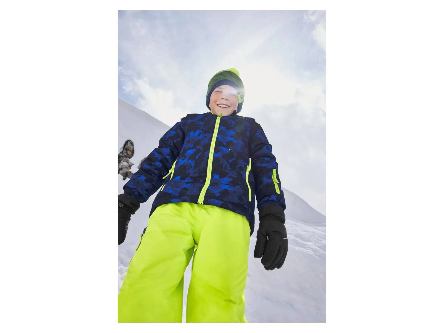 CRIVIT Bonnet en maille enfant