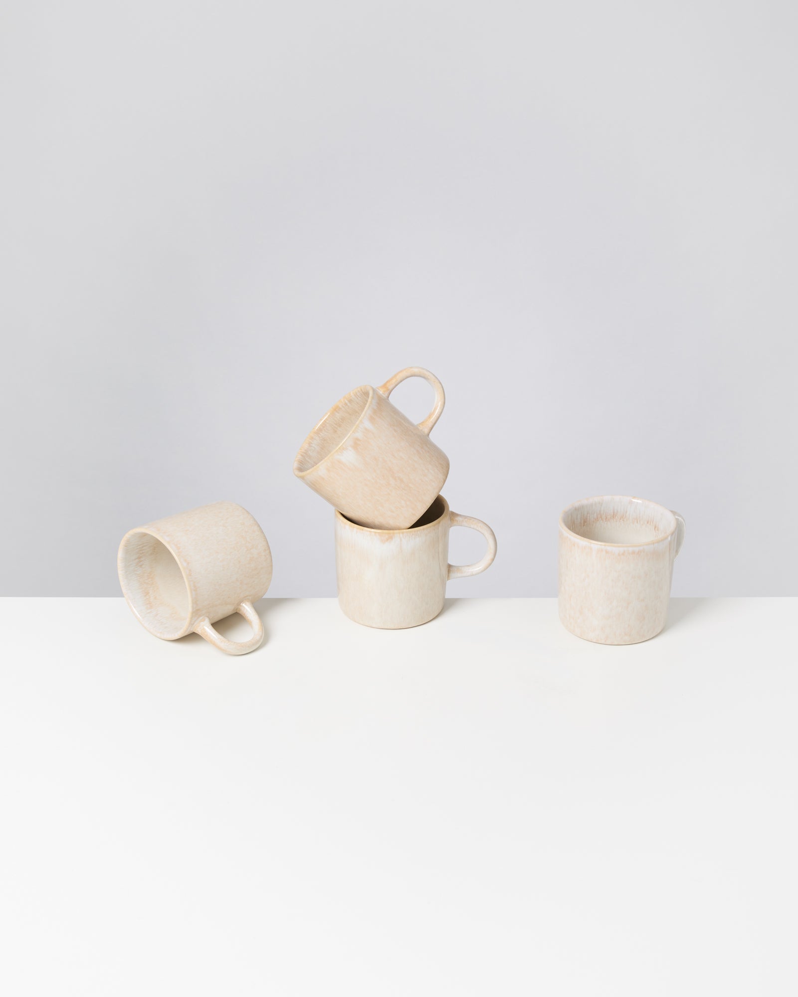 CORDOAMA - LARGE MUG CLASSIC SAND SET OF 4