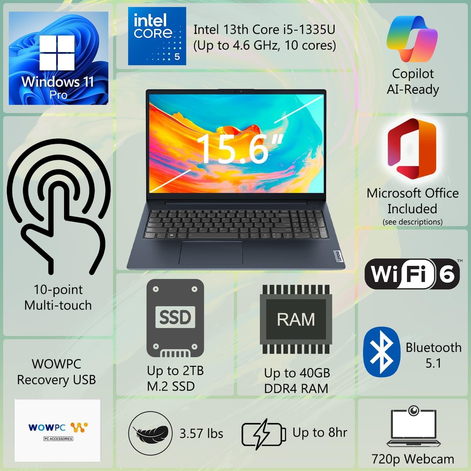 Lenovo IdeaPad Business Laptop  15.6