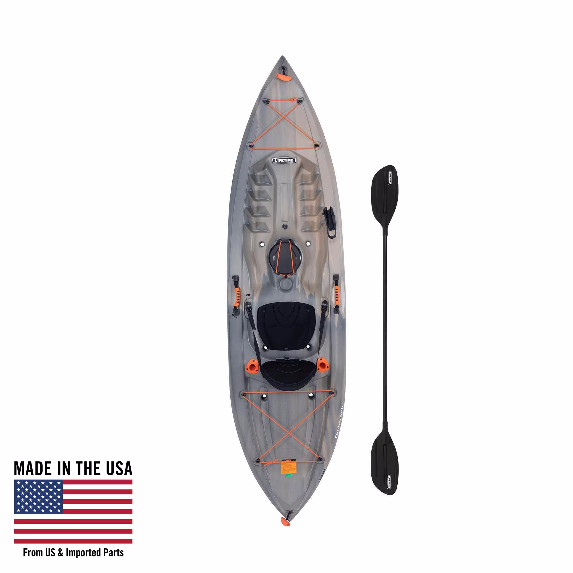 Lifetime Tamarack Angler 10 Ft. Fishing Kayak, Volcano Fusion (91340)